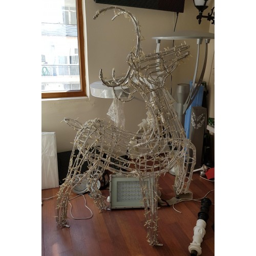 LEDLİ GEYİK 3D ALÜMİNYUM 250 CM