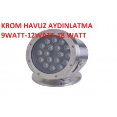 AYAKLI HAVUZ LAMBASI LEDLİ 9 WATT