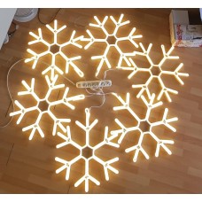 YILBAŞI SÜS KAR TANESİ NEON HORTUM LU